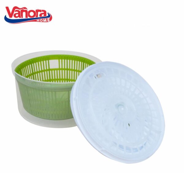 USCATOR SALATA SI VERDETURI CU CENTRIFUGA, 4.5L, VERDE, VANORA HOME - VN-PW-C45V