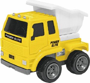 VEHICULE CU FRICTIUNE, SCARA 1/43, 10CM, BASCULANTA GALBENA - CEV43501-3003GALBASCULANTA