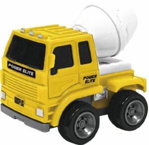 VEHICULE CU FRICTIUNE, SCARA 1/43, 10CM, BETONIERA GALBENA - CEV43501-3003GALBETONIERA