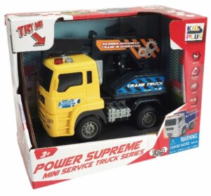 VEHICULE CU LUMINI, SUNETE SI FRICTIUNE, SCARA 1/24, 14CM, MACARA - CEV24550-3002GAL