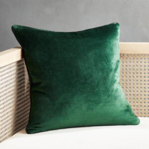 Velvet Decorative Pillows 45x45 cm - HR-PLW45VLV-GRN