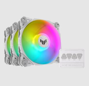 Ventilator Asus TUF Gaming TF120 ARGB 3in1 White