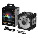 Ventilatoare Carcasa ASUS TUF GAMING TR120 ARGB NEGRU REVERSE 3IN1