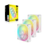 Ventilatoare Carcasa CORSAIR iCUE LINK LX120 3x120mm RGB ALB - CO-9051030-WW