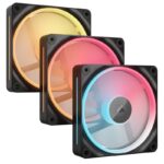 Ventilatoare Carcasa CORSAIR iCUE LINK LX120 REVERSE 3x120mm RGB - CO-9051050-WW