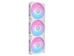 Ventilatoare Carcasa CORSAIR iCUE LINK RX120 MAX 3x120mm RGB ALB - CO-9051038-WW