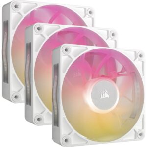 Ventilatoare Carcasa CORSAIR iCUE LINK RX120 MAX 3x120mm RGB ALB - CO-9051038-WW