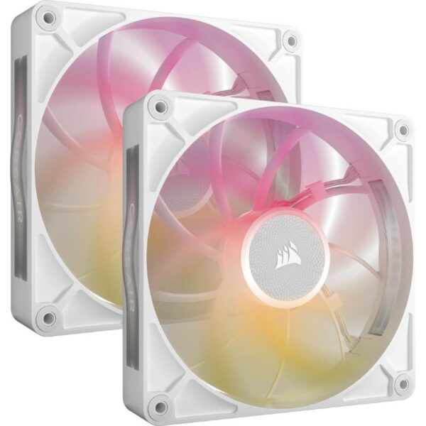 Ventilatoare Carcasa CORSAIR iCUE LINK RX140 MAX 2x140mm ALB - CO-9051040-WW