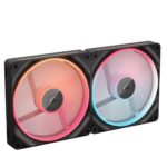 Ventilatoare Carcasa CORSAIR iCUE LINK RX140 REVERSE 2x140mm RGB - CO-9051052-WW