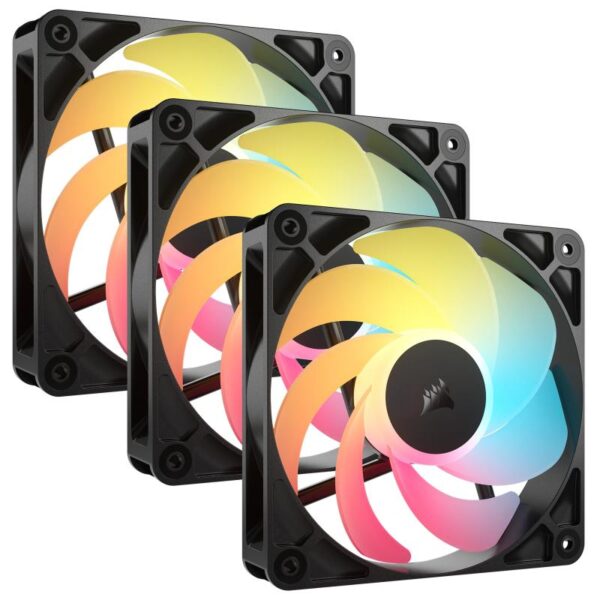 Ventilatoare Carcasa CORSAIR RS120-R 3x120mm ARGB NEGRU - CO-9050196-WW