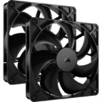 Ventilatoare Carcasa CORSAIR RS140 2x140mm NEGRU - CO-9050191-WW