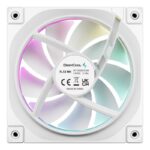Ventilatoare DEEPCOOL FL12-3in1 120mm ALB, CFM 55, presiune 2.82 mmAq - R-FL12-WHAPN3-G