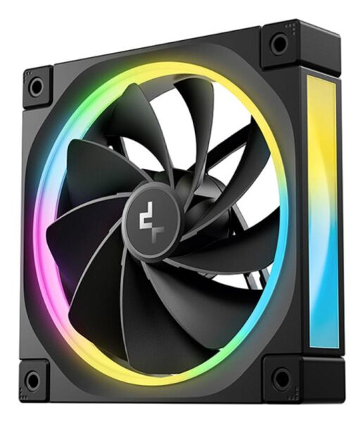 Ventilatoare DEEPCOOL FL12R-3in1 120mm, CFM 55, presiune 2.59 mmAq - R-FL12R-BKAPN3-G