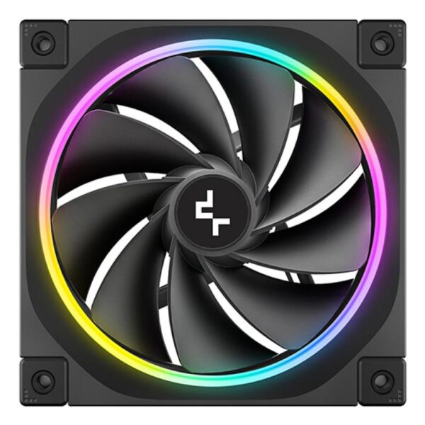 Ventilatoare DEEPCOOL FL12R-3in1 120mm, CFM 55, presiune 2.59 mmAq - R-FL12R-BKAPN3-G