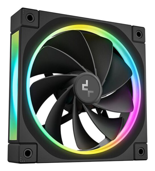 Ventilatoare DEEPCOOL FL12R-3in1 120mm, CFM 55, presiune 2.59 mmAq - R-FL12R-BKAPN3-G