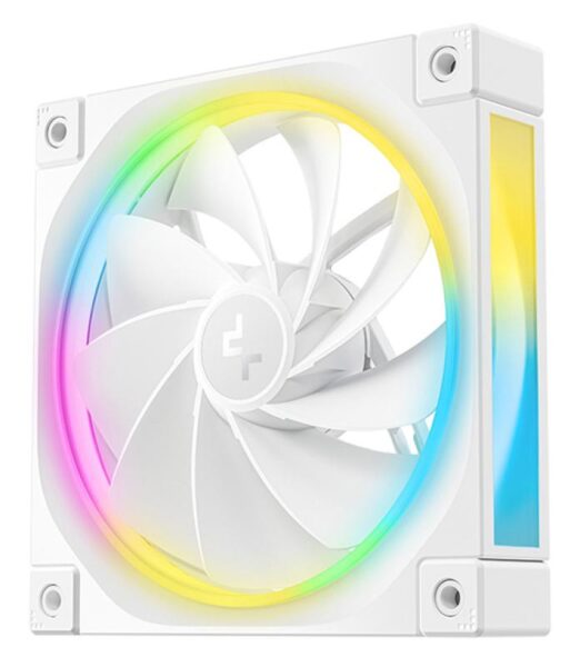 Ventilatoare DEEPCOOL FL12R-3in1 120mm, CFM 55, presiune 2.59 mmAq - R-FL12R-WHAPN3-G