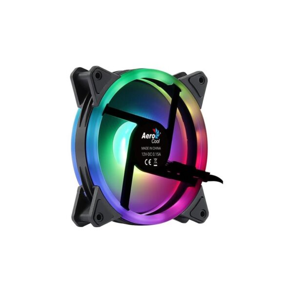 Ventilator Aerocool Duo 12 120mm iluminare aRGB, iluminare LED - DUO12-ARGB