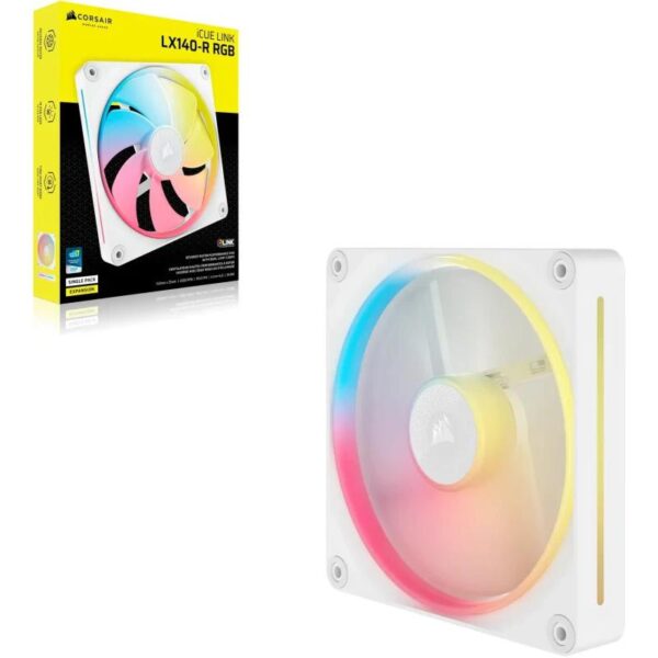 Ventilator Carcasa CORSAIR iCUE LINK LX140-R RGB ALB - CO-9051055-WW