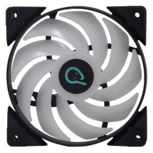 Ventilator Carcasa SPACER 1x120mm ARGB NEGRU - SPFC-120-3P-RGB