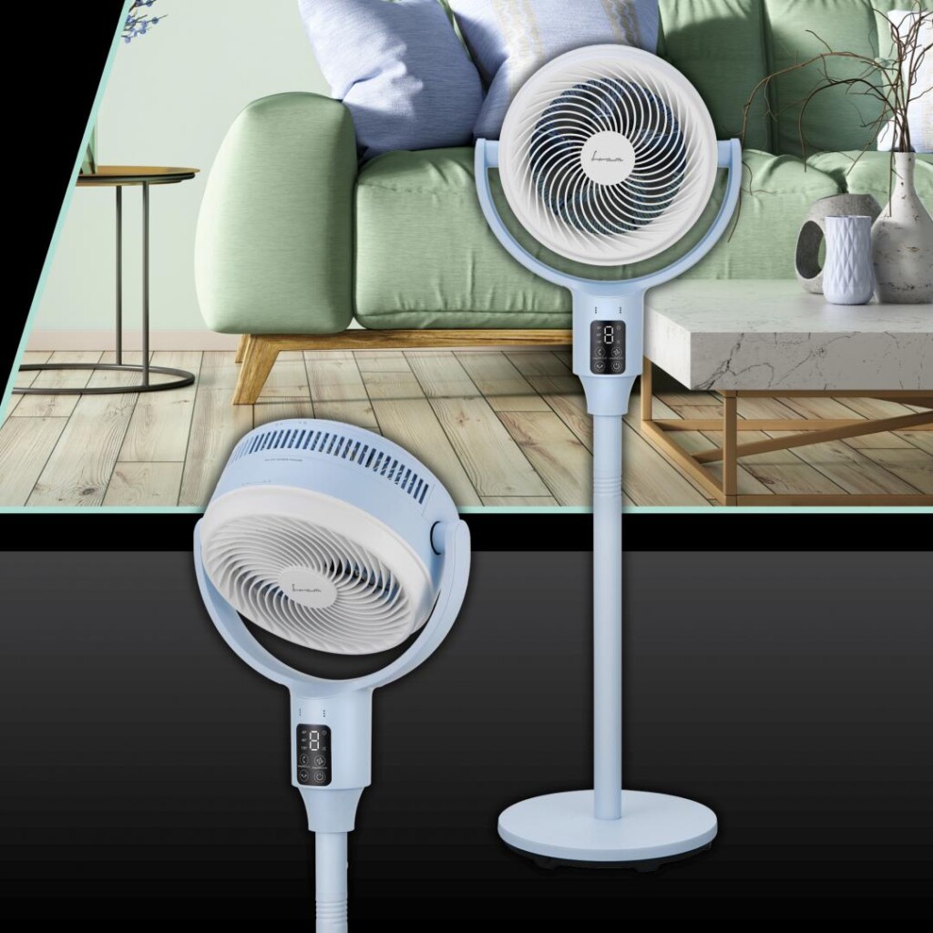 VENTILATOR CU PICIOR FRAM FSF-MAT24DC-BL VENTILATOR CU PICIOR FRAM FSF-MAT24DC-BL