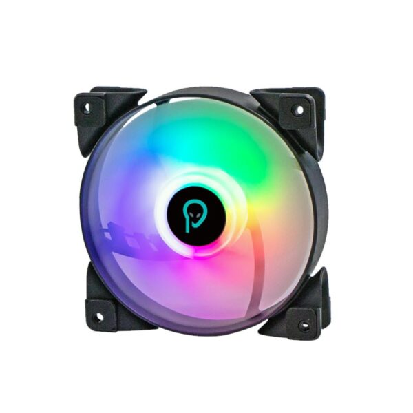 Ventilator Spacer 120mm, 2200RPM, LED, conector 4 pin - SPFC-120-4P-RGB