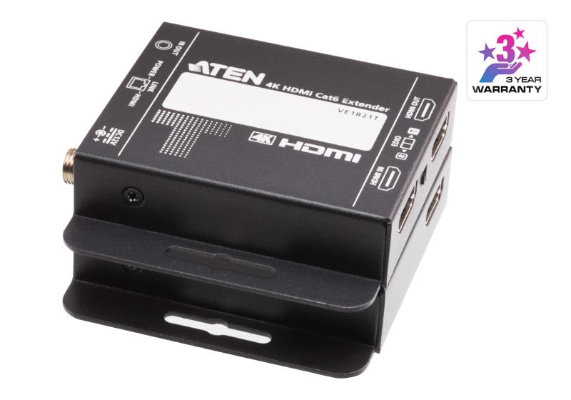 Video Extender 4k HDMI CAT6 ATEN VE1821-AT-G. Tipul: Emițător-01 Video Extender 4k HDMI CAT6 ATEN VE1821-AT-G. Tipul: Emițător - imagine 1