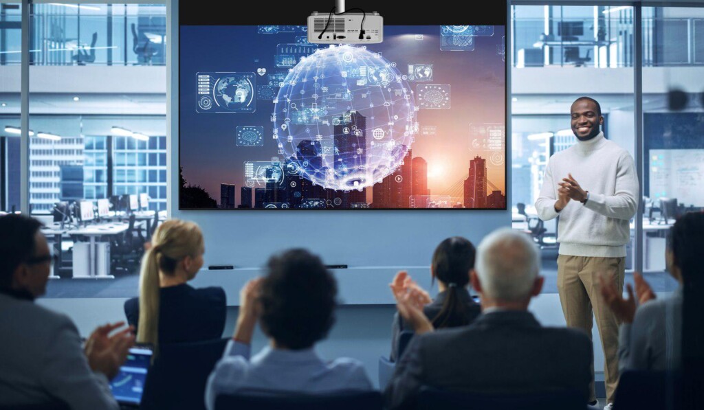 Videoproiector Optoma ZK430ST, laser 4K, 3.700 lumeni, 300.000:1 - E9PD7LD11EZ1 Videoproiector Optoma ZK430ST, laser 4K, 3.700 lumeni, 300.000:1 - E9PD7LD11EZ1