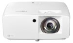 Videoproiector Optoma ZK430ST, laser 4K, 3.700 lumeni, 300.000:1 - E9PD7LD11EZ1