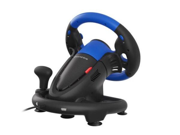 Volan Genesis cu fir Seaborg 350, interfata USB, 15 butoane - NGK-1566