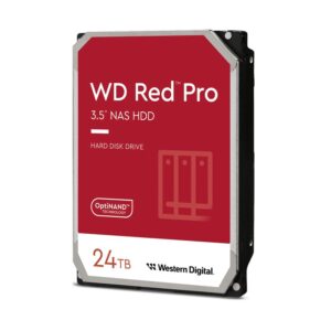Western Digital Red Pro. HDD capacity: 24 TB, HDD speed: 7200 RPM - WD240KFGX