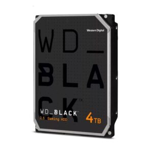 Western Digital WD_BLACK WD4006FZBX. HDD capacity: 4 TB