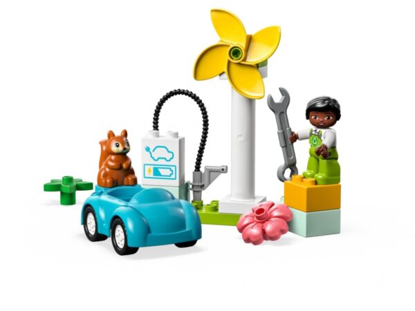 Wind Turbine and Electric Car - LEGO10985