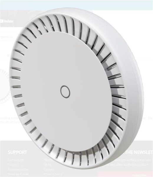 Wireless Access Point Mikrotik CAPGI-5HAXD2HAXD, Procesor: IPQ-6010 1.8 GHz, 128