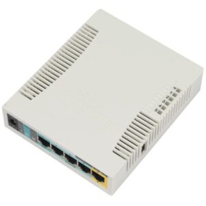 WIRELESS ACCESS POINT MIKROTIK RB951UI-2HND, 5xLAN Fast Ethernet