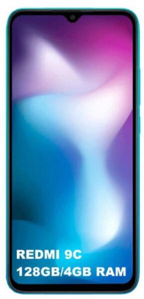 Xiaomi RedMI 9C 4G 4GB RAM, 128GB, Dual SIM - Aurora Green - REDMI9C-4128DSGR