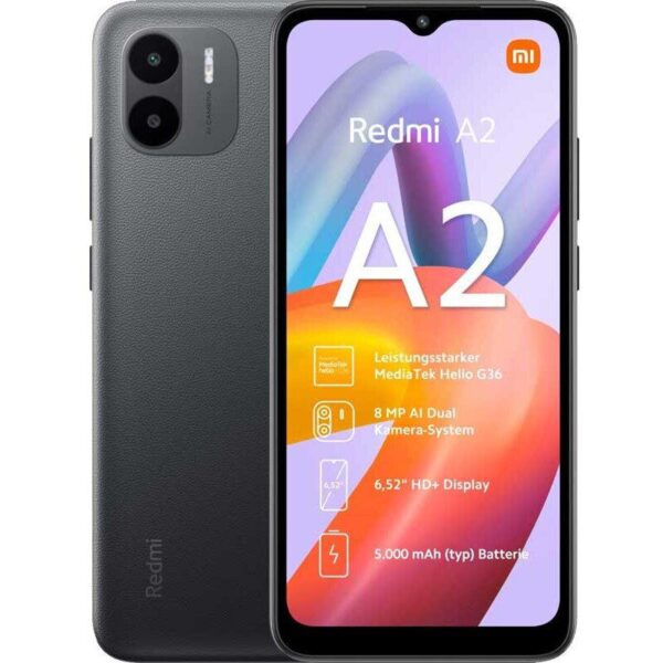 Xiaomi Redmi A2 3GB RAM 64GB DS - Black - REDMIA2-364DSBK