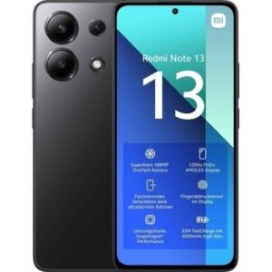Xiaomi Redmi Note 13 8GB 128GB BLACK - XIRM-NOTE13-8128BK