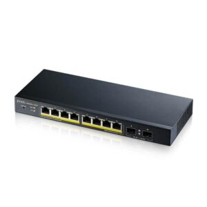 Zyxel 8-port GbE Smart Managed PoE Switch with GbE Uplink - GS1900-10HP-EU0102F
