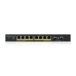 Zyxel 8-port GbE Smart Managed PoE Switch with GbE Uplink - GS1900-10HP-EU0102F