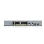 ZYXEL GS1350-18HP 16-PORT GBE POE SWITCH - GS1350-18HP-EU0101F